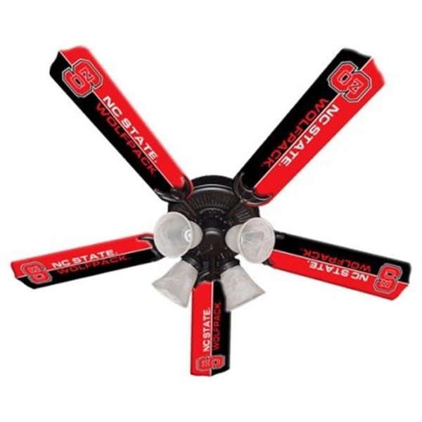Ceiling Fan Designers Ceiling Fan Designers 7995-NCS New NCAA NC STATE WOLFPACK 52 in. Ceiling Fan 7995-NCS